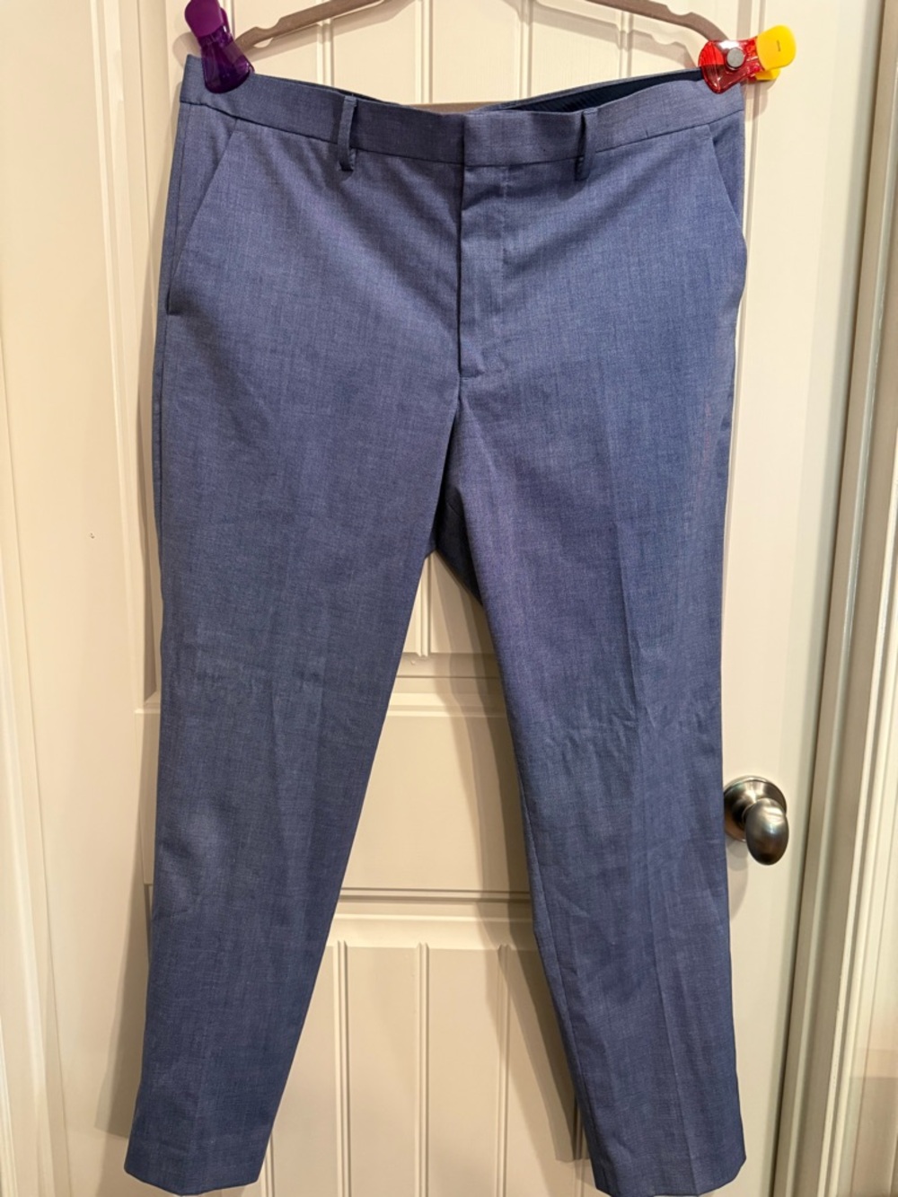 Express Men's Dress Pants in Light Blue